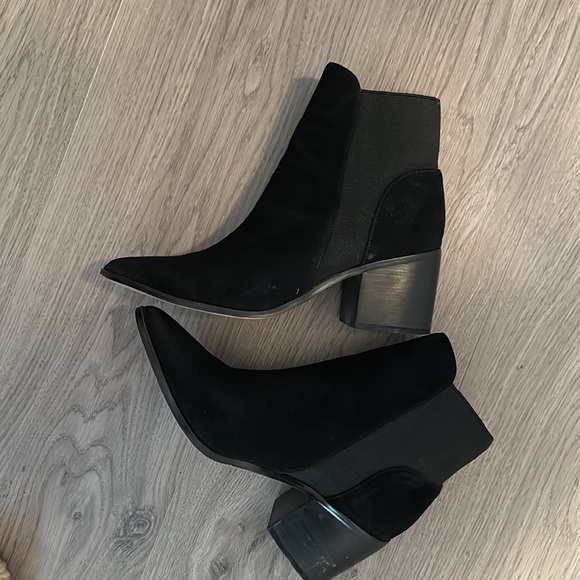 Also black suede ankle booties - Picture 6 of 8